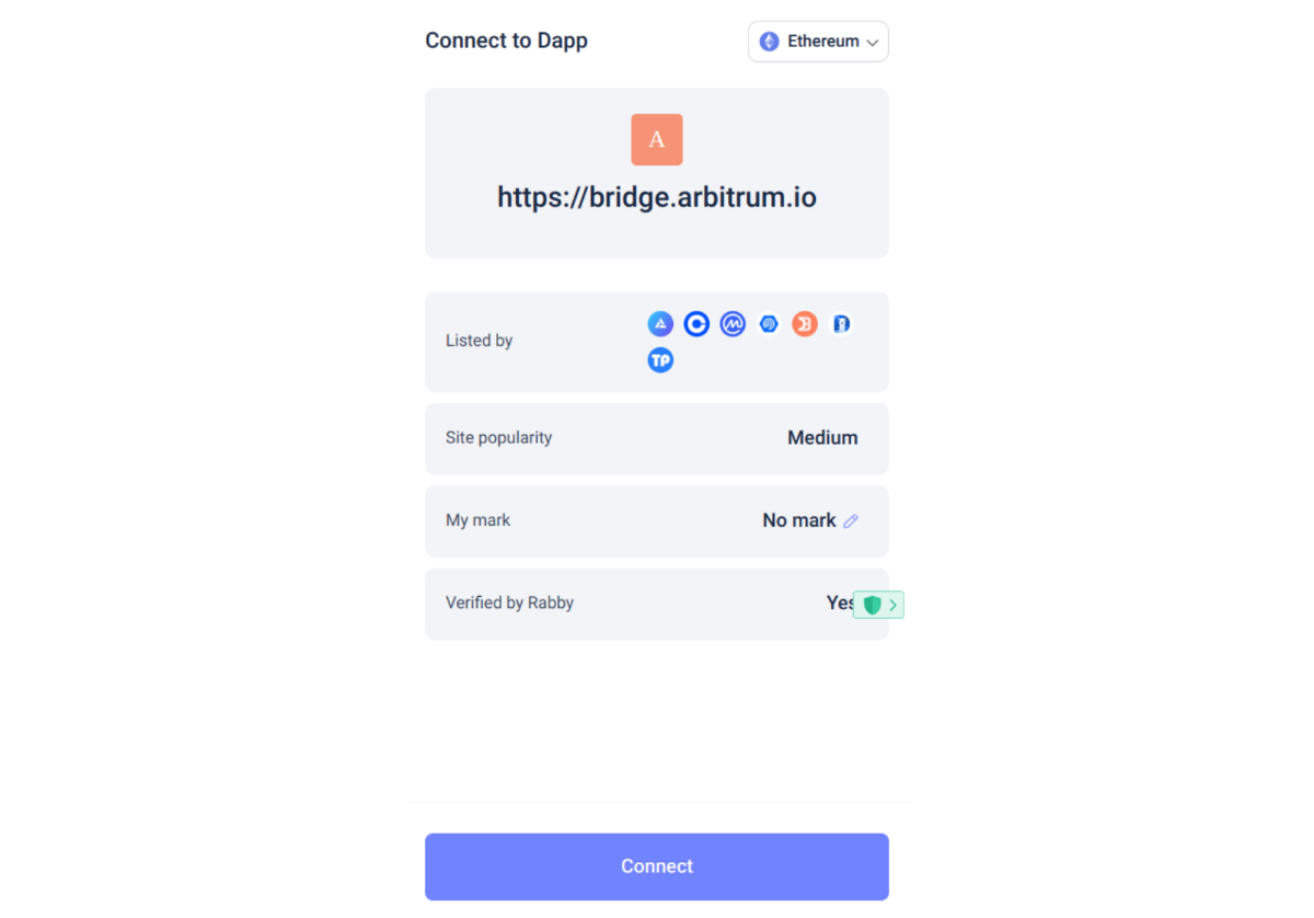 dApp bağlayın 