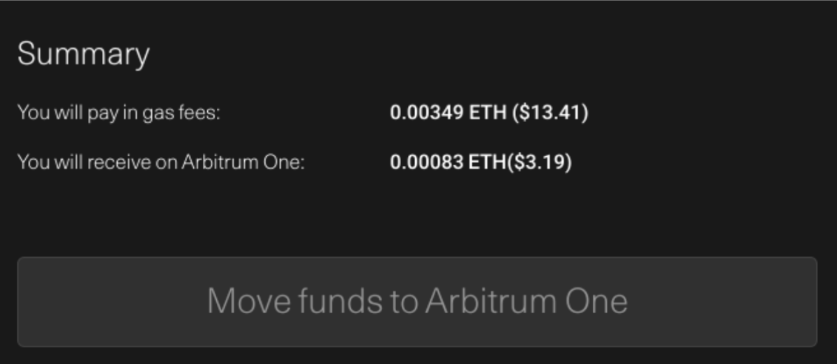 ETH İle Arbitrum K&ouml;pr&uuml;s&uuml; Oluşturma