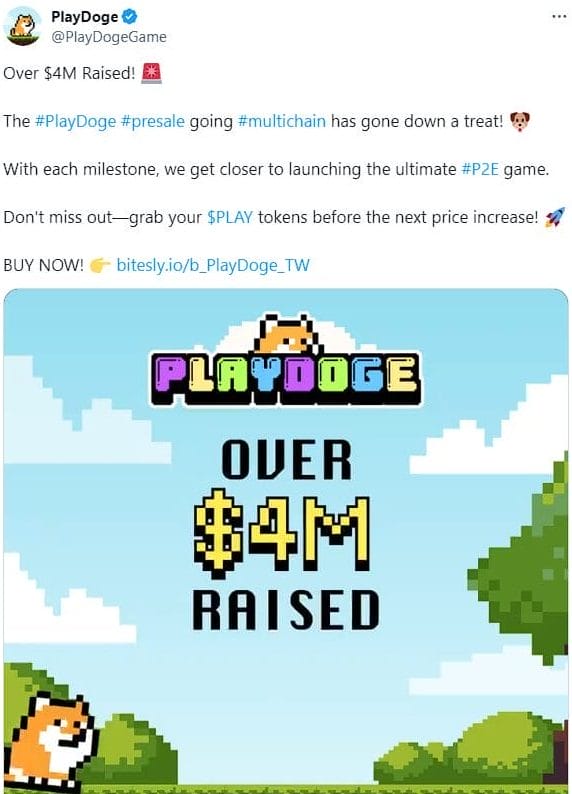 PlayDoge 4 milyonun &uuml;zerinde topladı