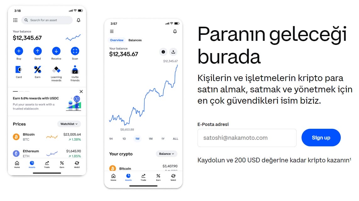 en iyi p2p kripto borsaları coinbase