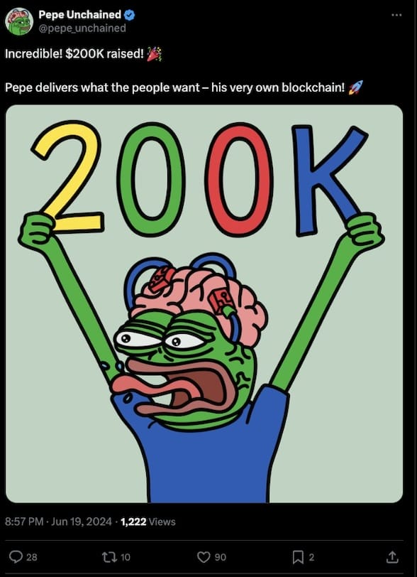 Pepe Unchained ($PEPU). x