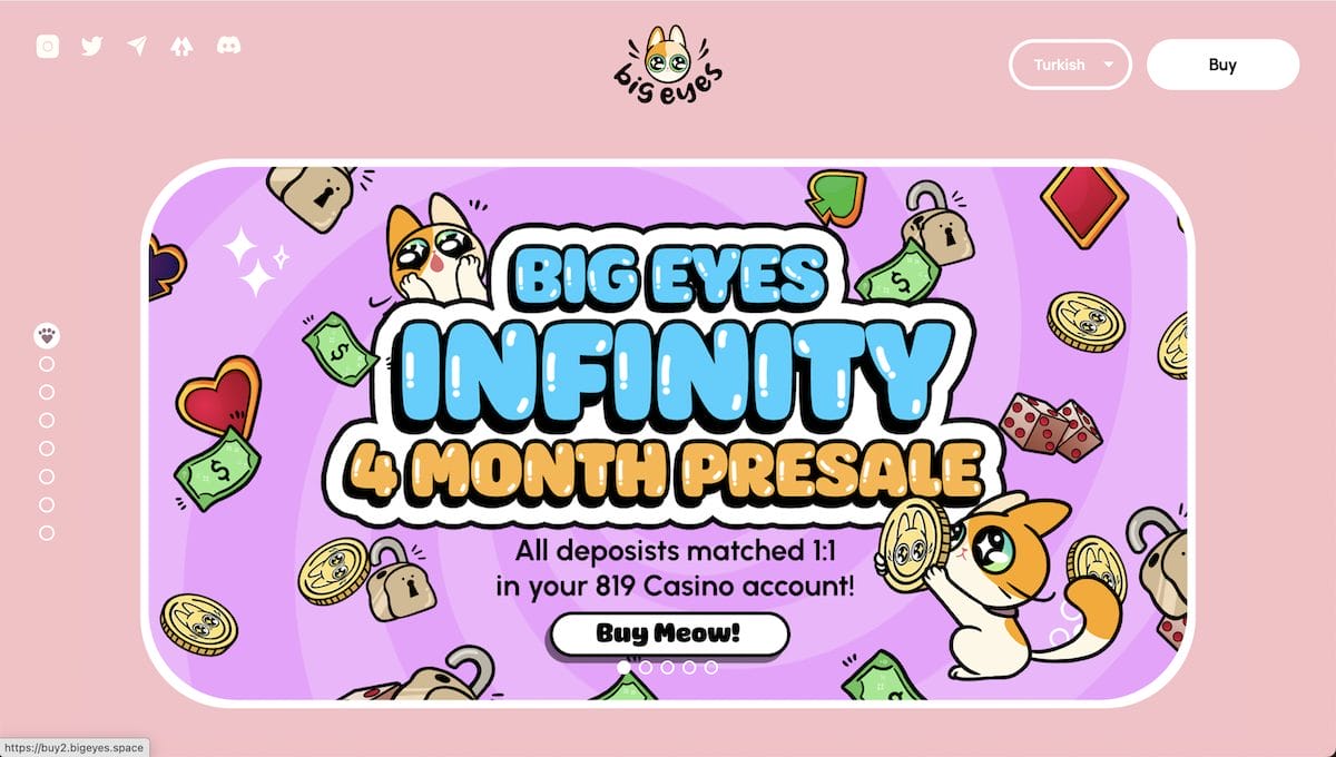 Big Eyes fiyat tahmini