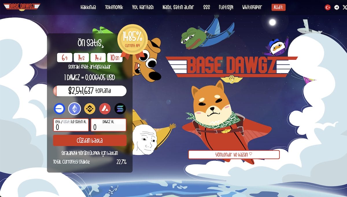 Kazandıran Y&ouml;nlendirme ve Staking Bağış Toplama&hellip; $DAWGZ Airdropu Yakında Geliyor