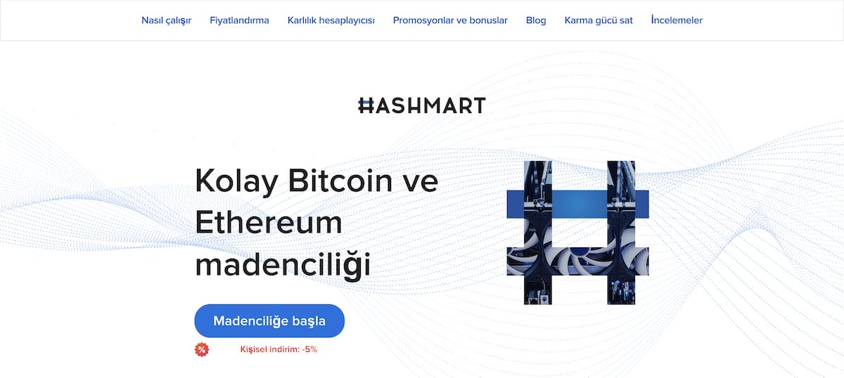 Hashmart En İyi Bitcoin Madenciliği Siteleri
