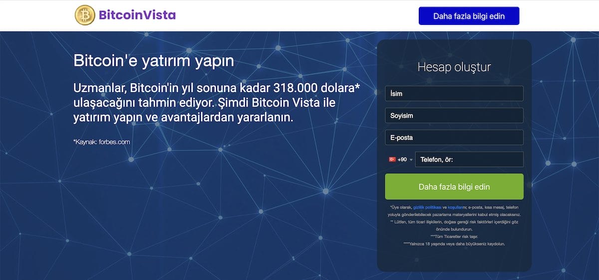 Bitcoin Vista İnceleme