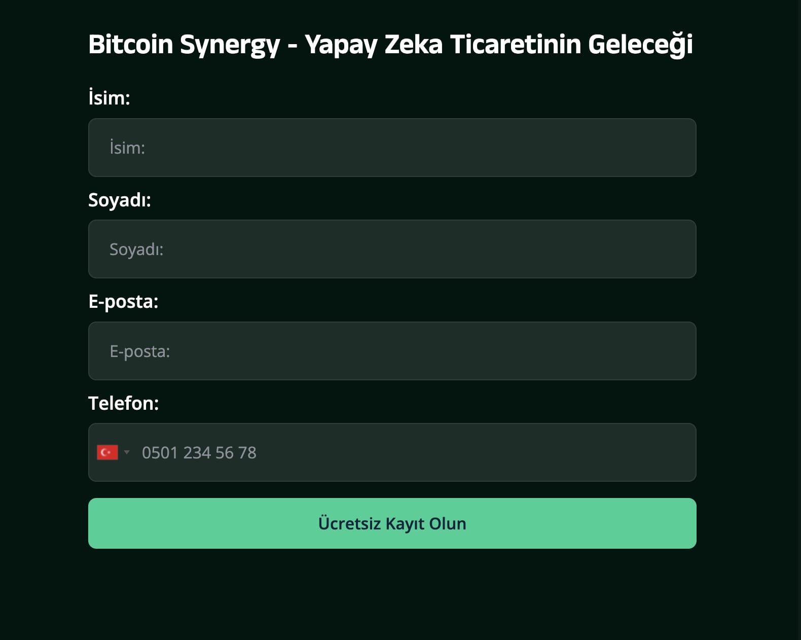 bitcoin synergy kayit olma