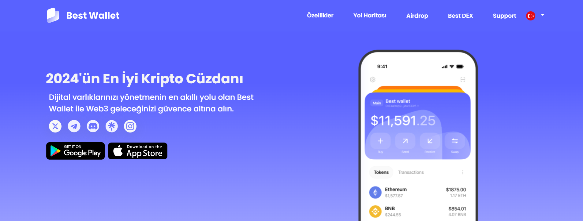 Best Wallet Kripto Cüzdanı