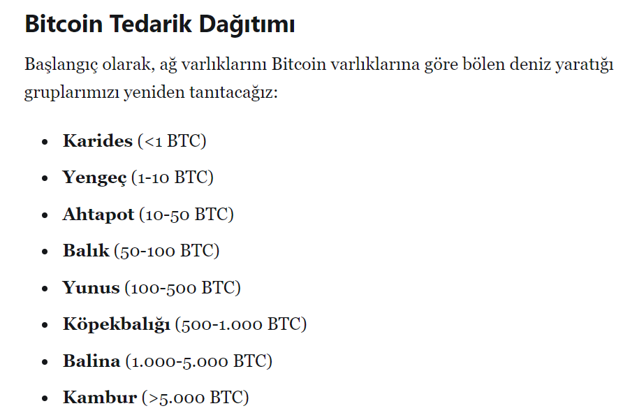 Bitcoin Tedarik Dağıtımı