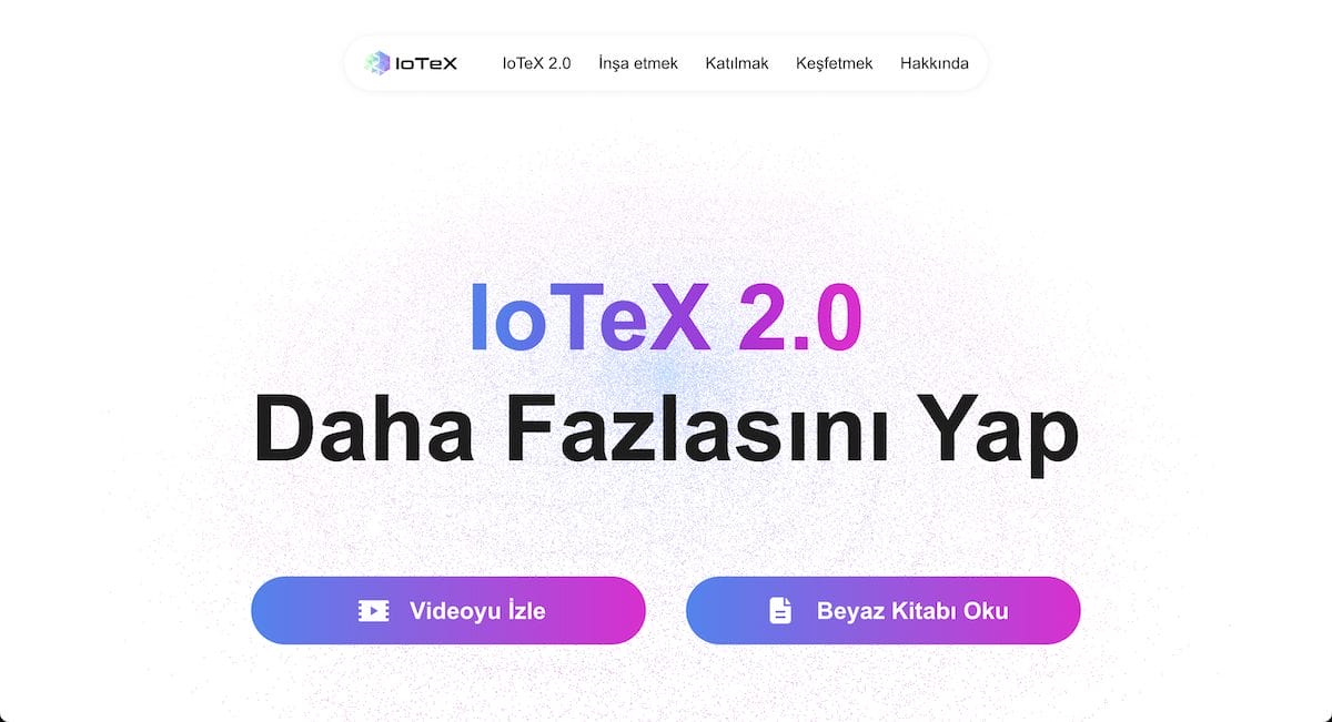 IoTeX fiyat tahmini