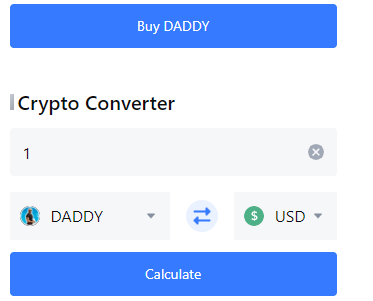 Daddy Tate Coin Tokenlerini Satın Alın