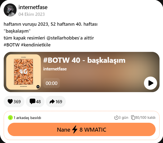 Web3 uygulaması 
