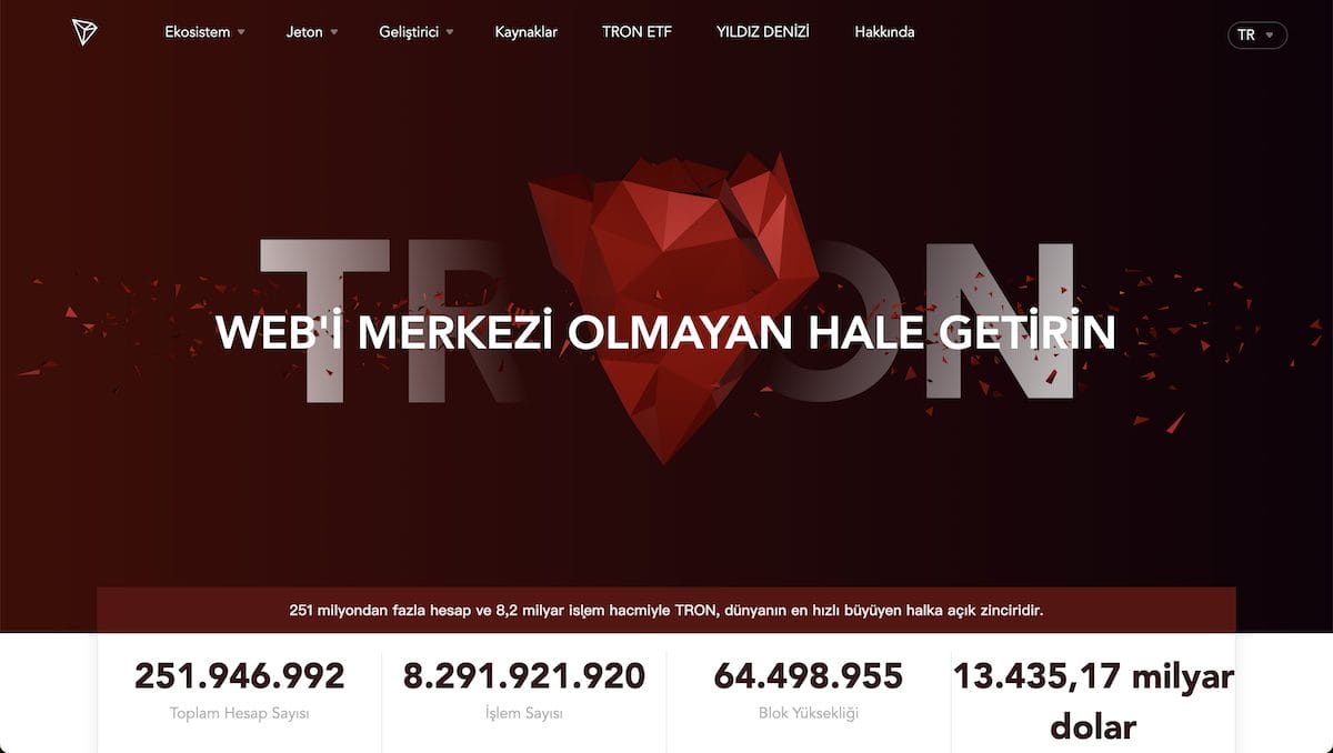 TRON (TRX) Nedir?