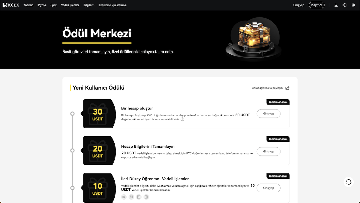 KCEX İncelemesi - 2026 Yılı Ticaret Platformu