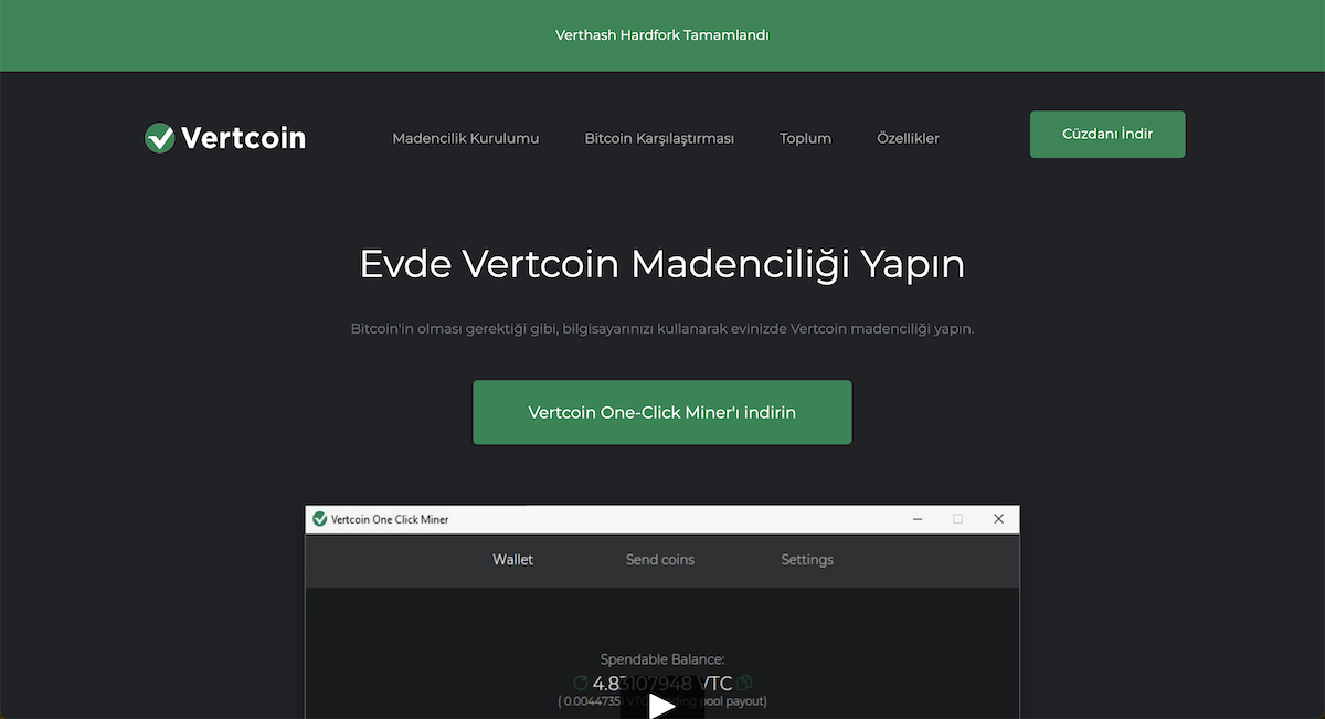 En iyi madencilik yapılabilecek kripto paralar Vertcoin madencilik rehberi