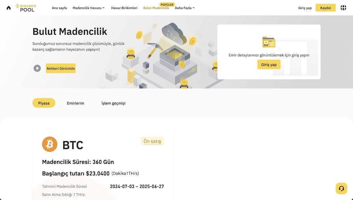 Binance Mining Pool