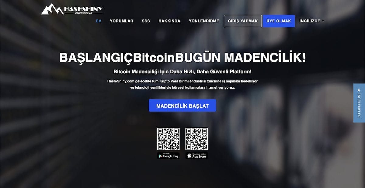 HashShiny Android için en iyi kripto madenciliği uygulamaları
