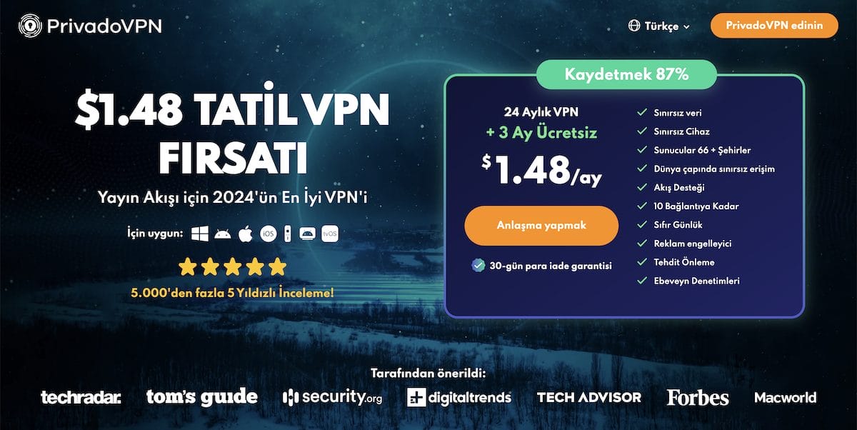 Privado VPN Bitcoin İçin En İyi VPN Önerileri