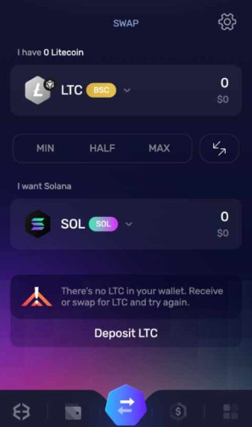 Kripto swap işlemi
