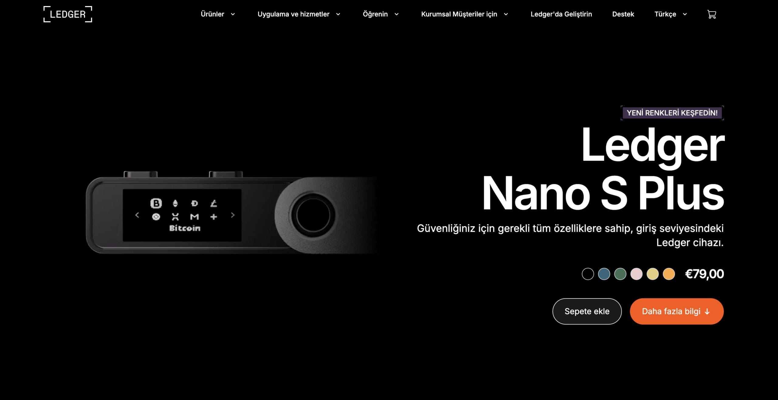 Ledger Nano S Plus Kurulumu