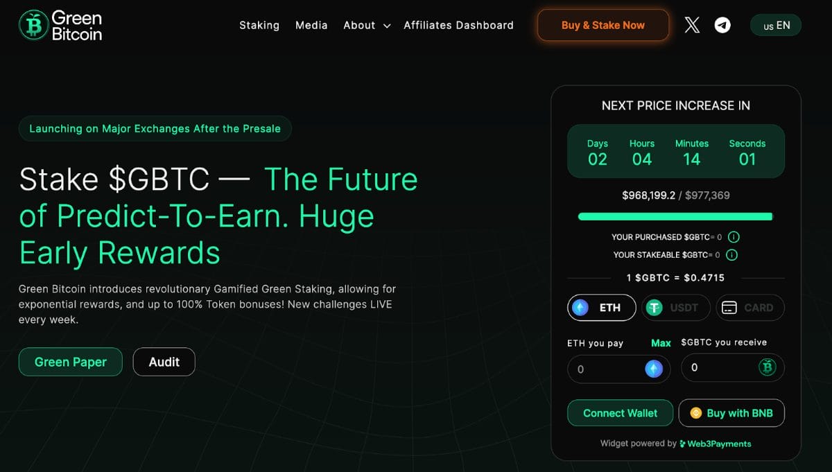 プレセール完売が近づく仮想通貨GBTC