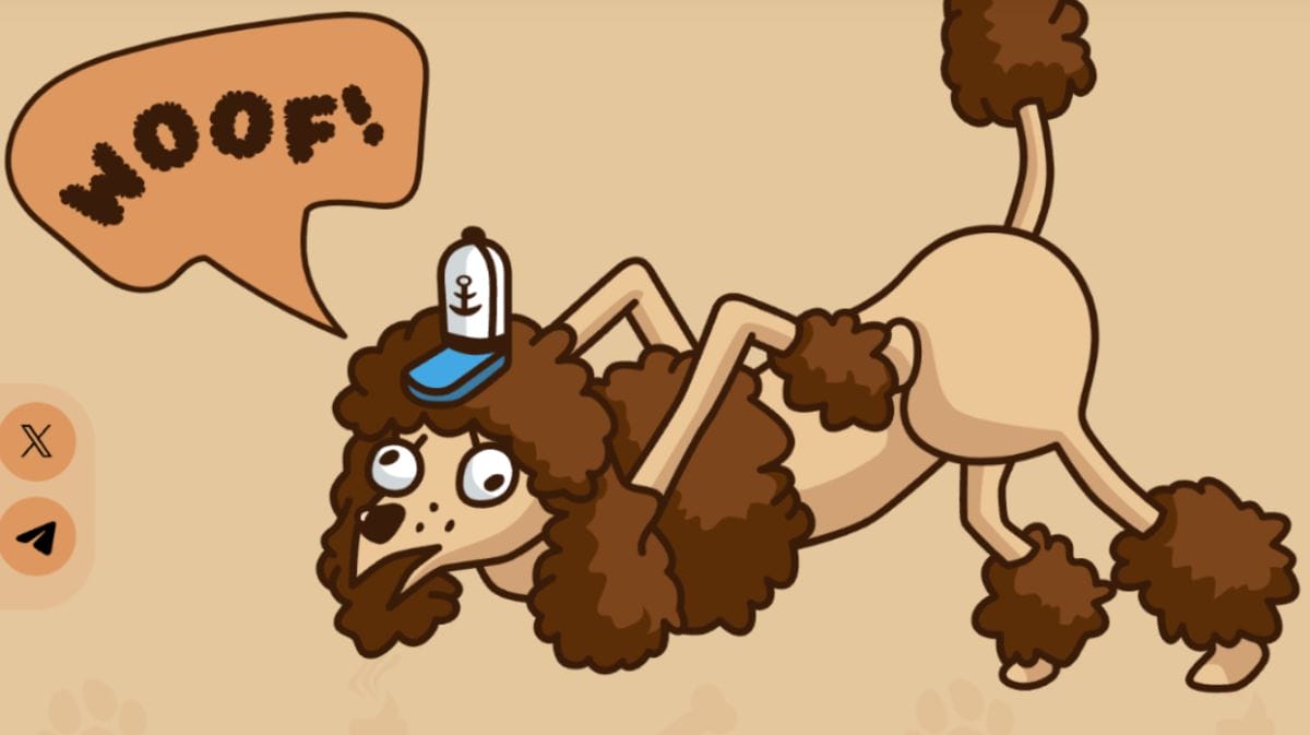POODLコインのミームキャラクター
