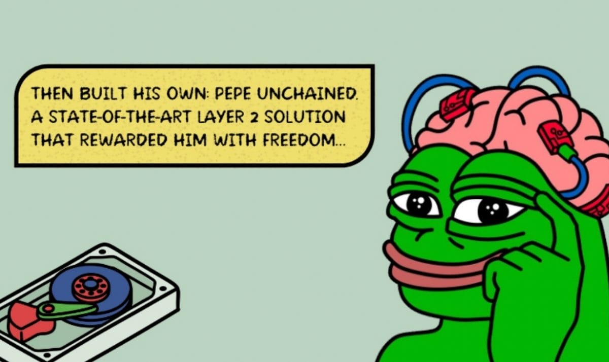 Pepe Unchained(PEPU)のキャラクターの顔