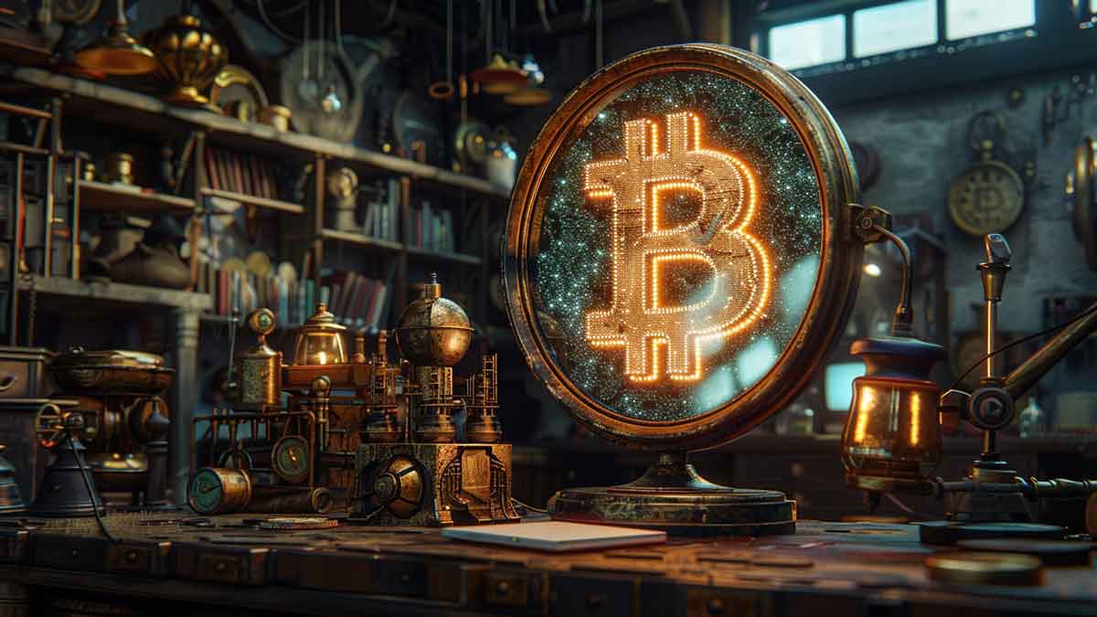 スチームパンク風のBTC実験室