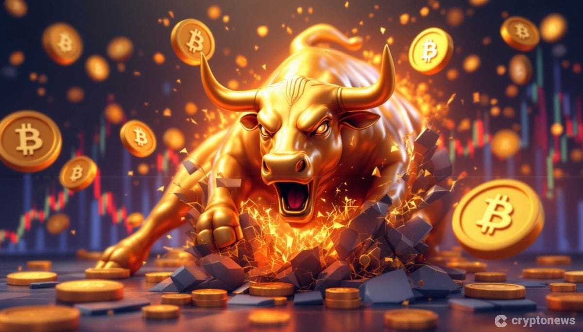 ビットコインと共に上昇するBTC Bull Tokenのコンセプトイメージ