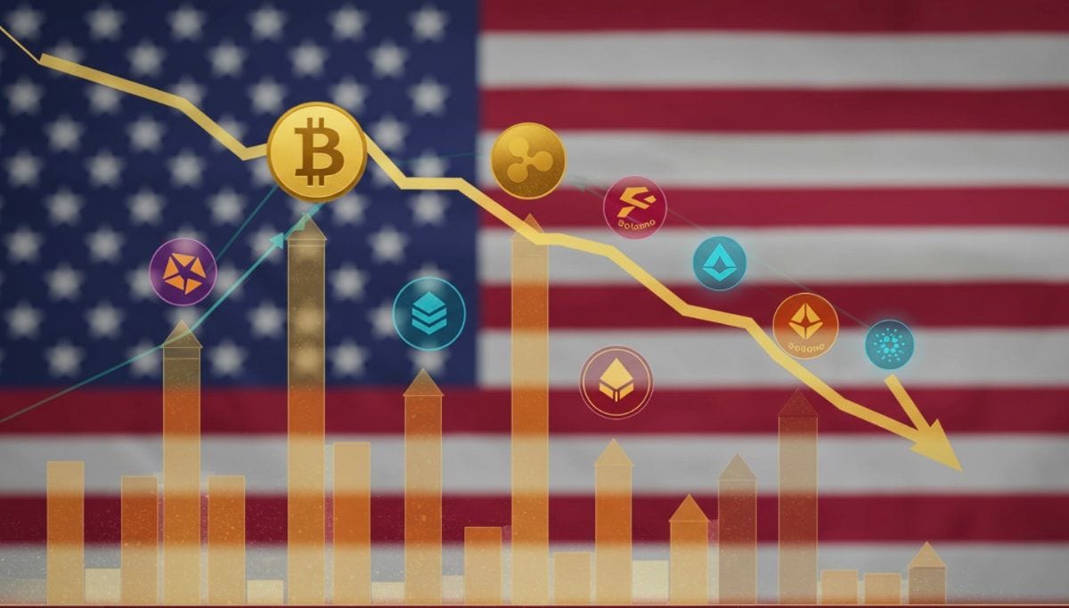 ビットコインの市場優位性低下とアルトコインの上昇を示すチャート