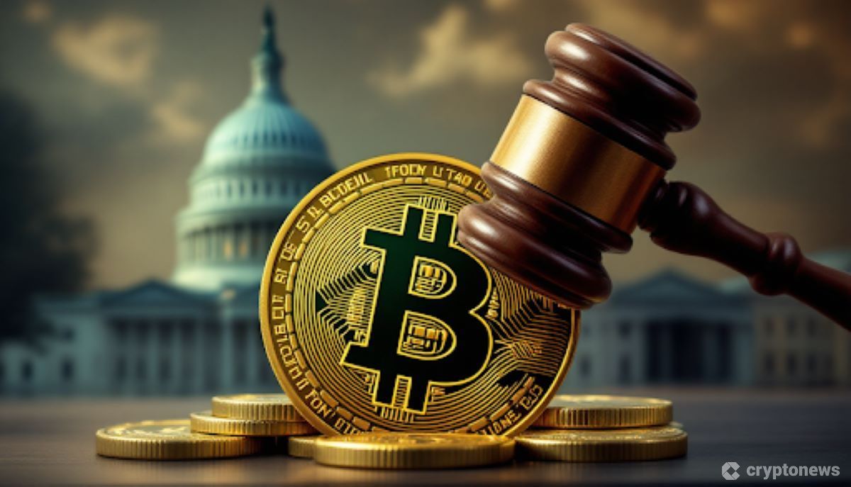 ビットコインロゴと判決