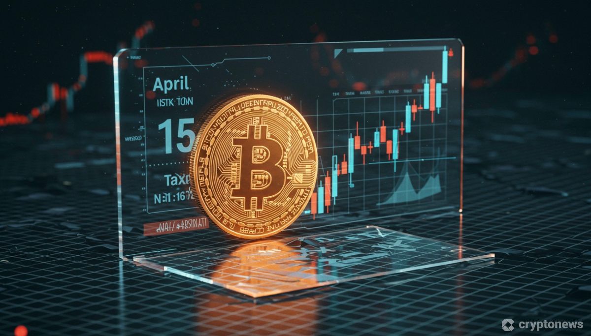 4月15日の納税日を前にした重要な価格水準を示すビットコイン