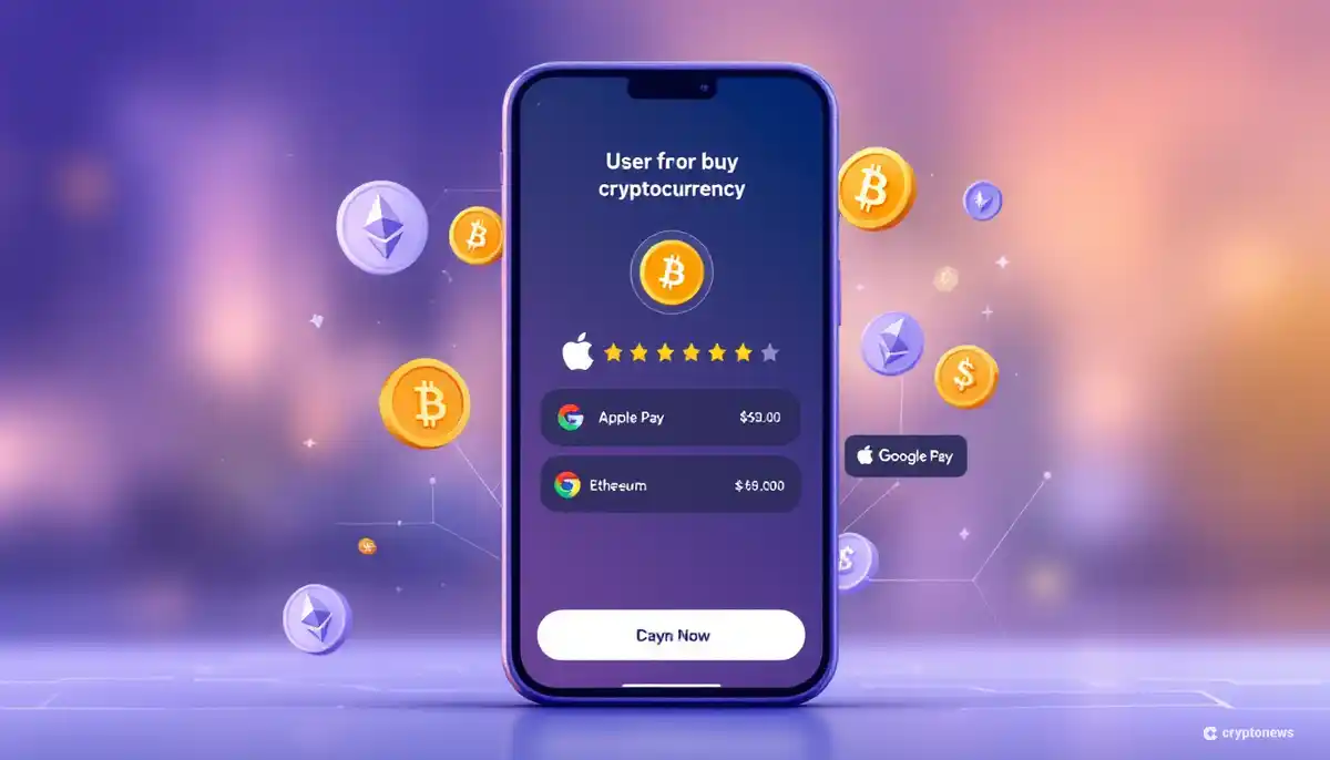 スマートフォン決済と仮想通貨をつなぐ技術提携のイメージ