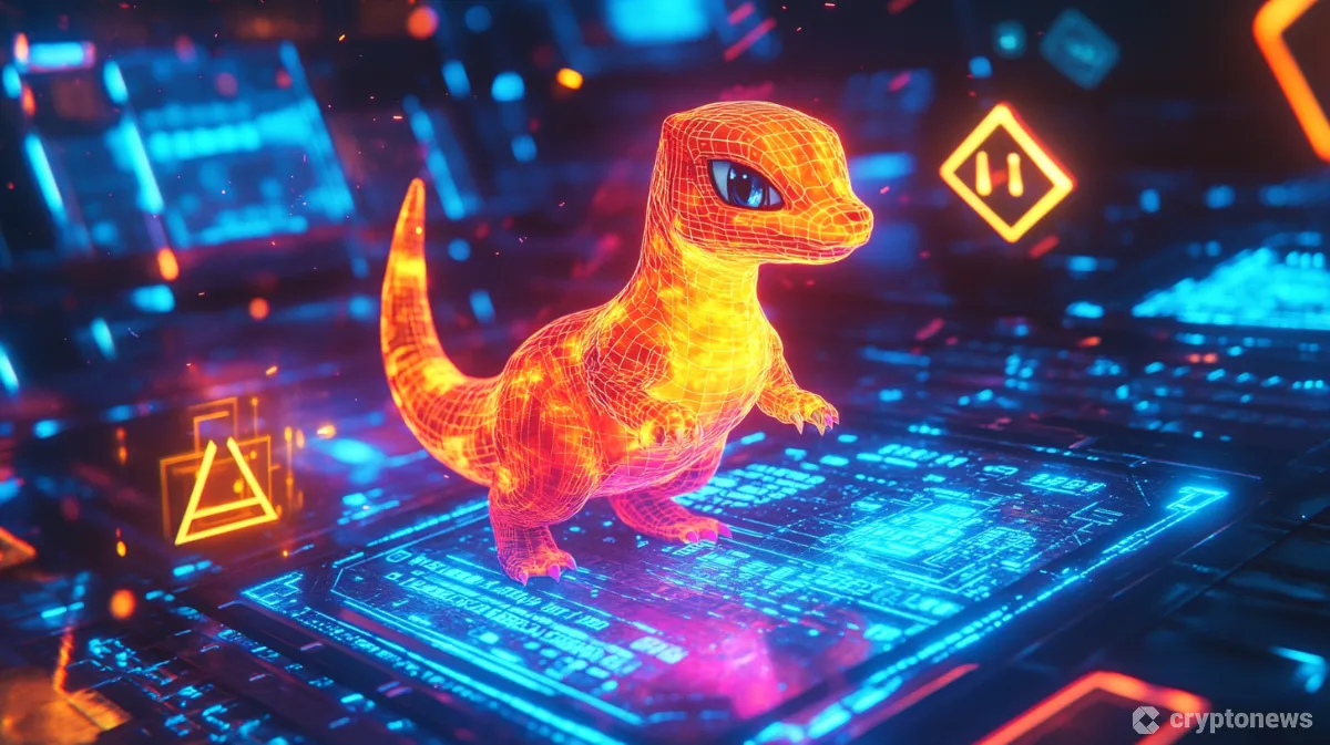 ソラナブロックチェーン上でデジタル（RWA）化されるポケモンカードのイラスト