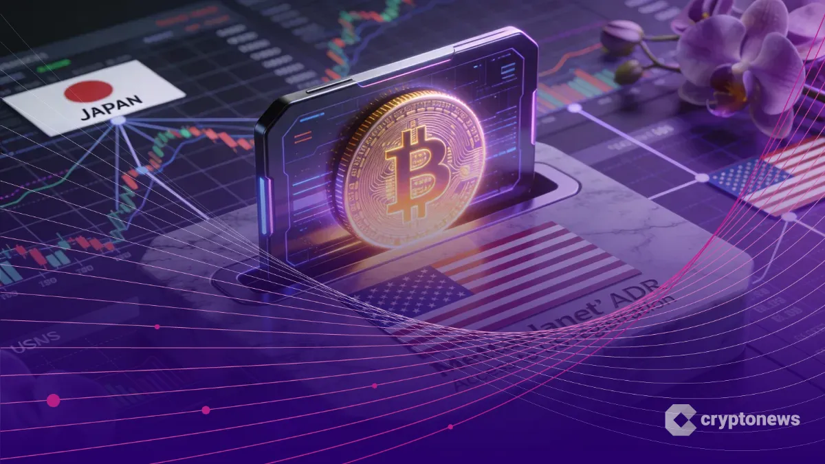 ビットコインを核としたデジタル証券が米国の金融システムに接続される様子、メタプラネットのADR登録