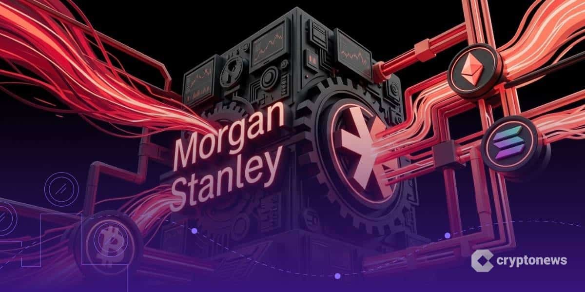 モルガン・スタンレーとEトレードが仮想通貨取引を開始するイメージ
