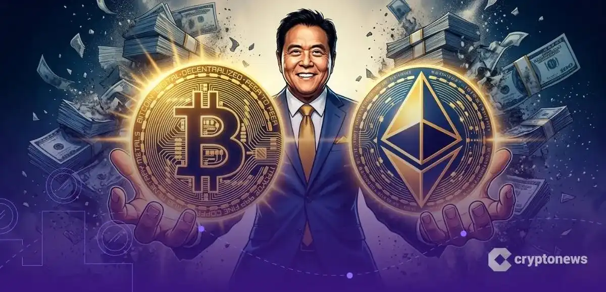 ビットコインとイーサリアムを支持するキヨサキ氏