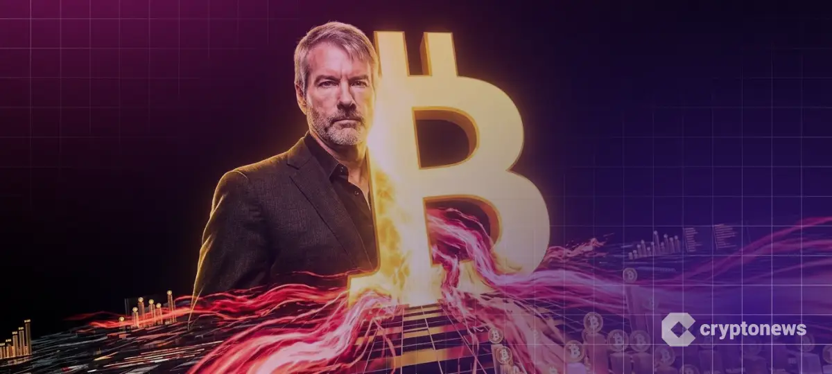 マイケル・セイラーとビットコインのダッシュボードのイメージ