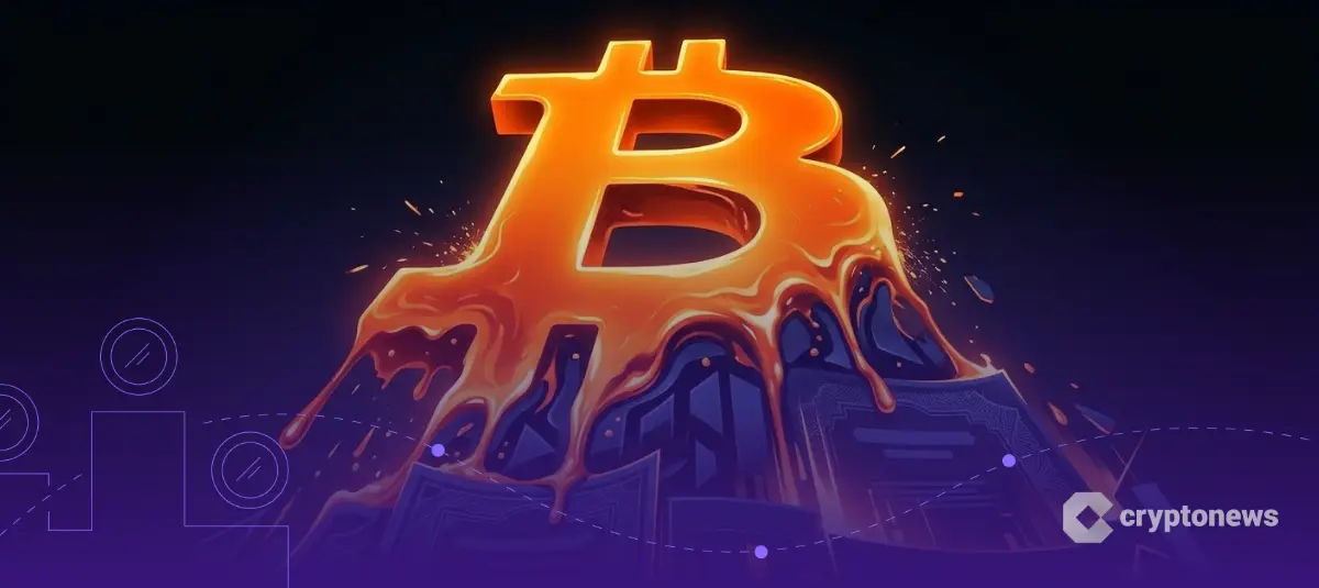 ビットコイン売却と優先株買い戻しを象徴する画像