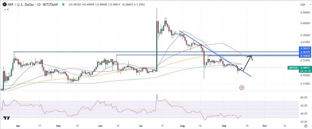 xrp koers verwachting