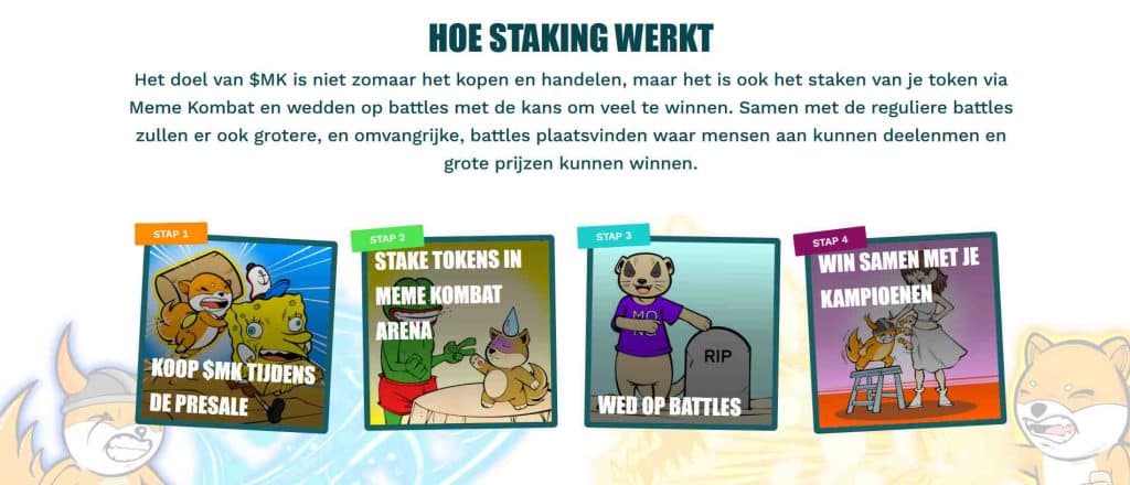 Meme Kombat hoe het werkt