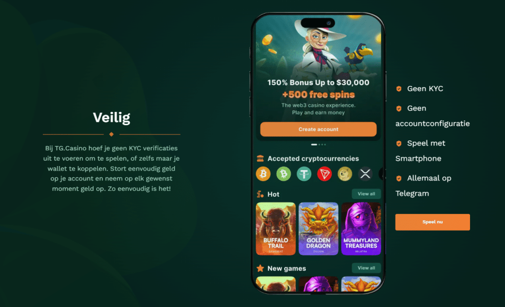 tg casino presale