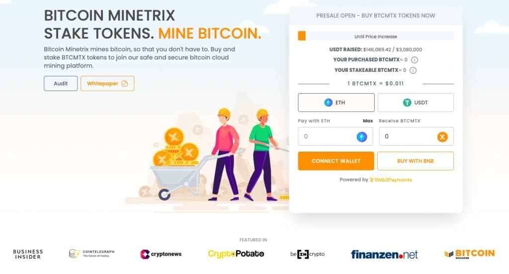 bitcoin minetrix crypto