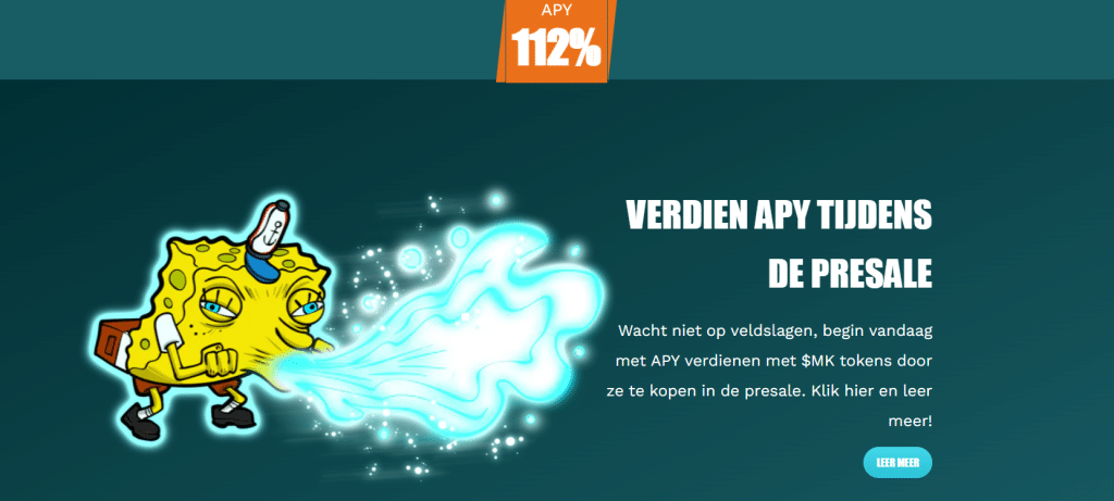 Meme Kombat Presale Staking Mechanisme