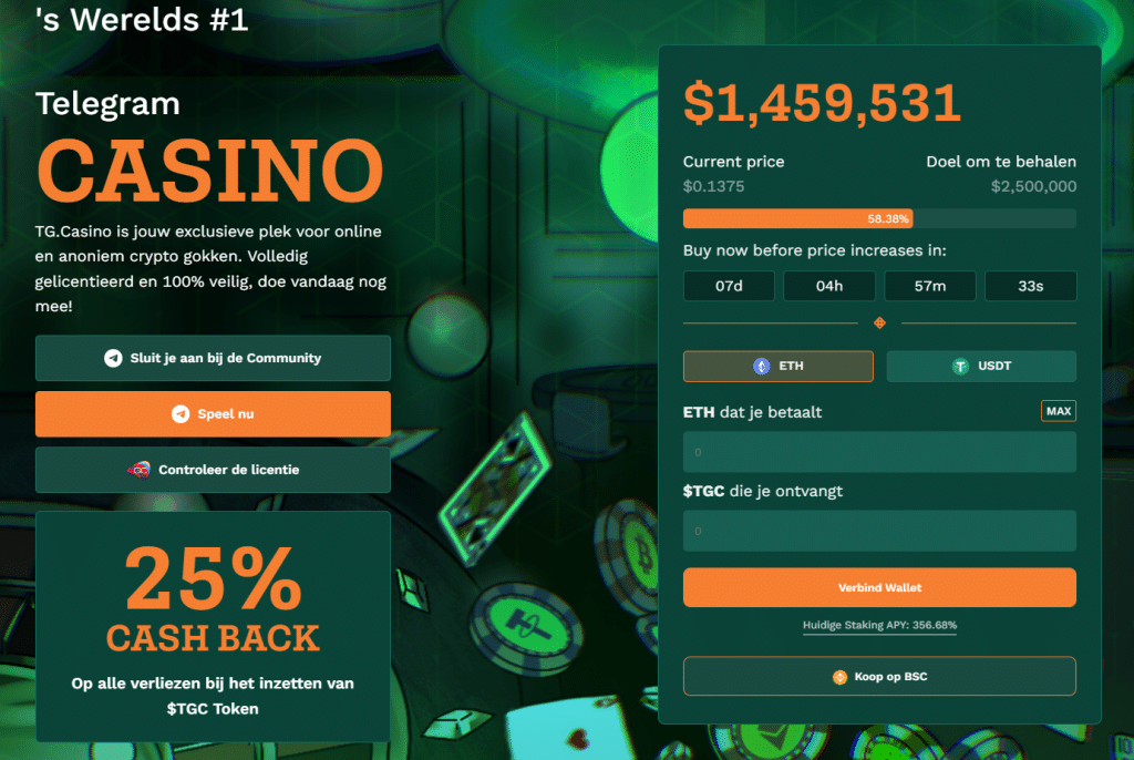 TG.Casino crypto