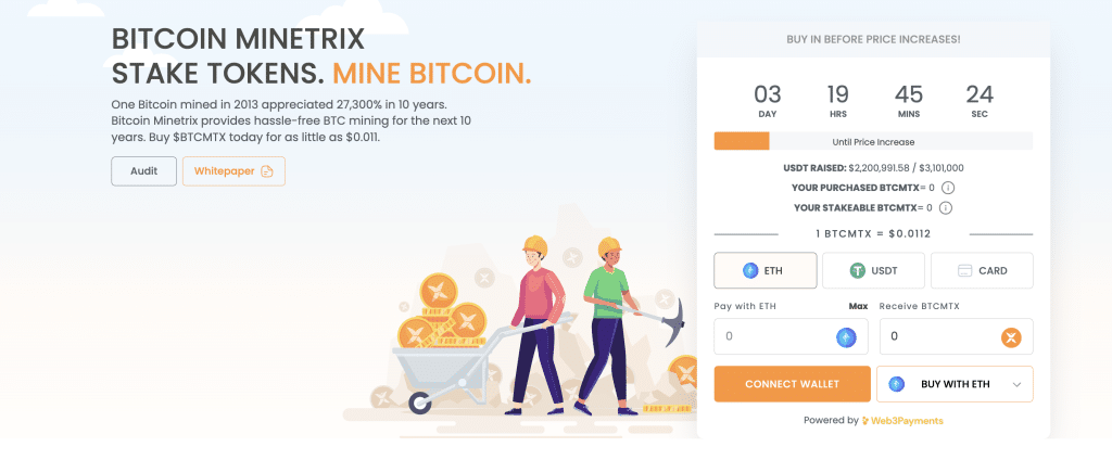 Bitcoin minetrix presale