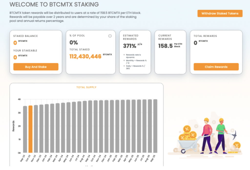 bitcoin minetrix presale