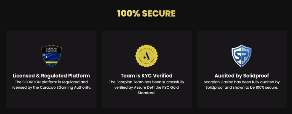 SCORP 100% secure