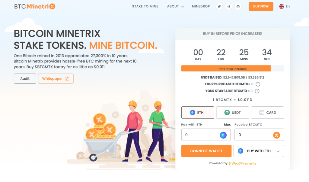 bitocin minetrix presale