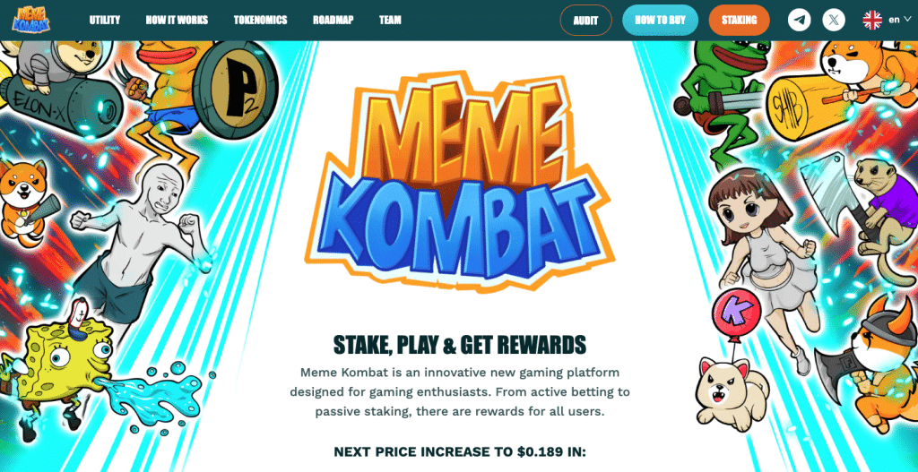 meme kombat presale