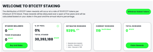 Bitcoin ETF Staking Mechanisme